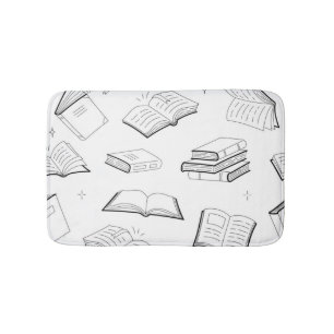 Boekenpatroon Badmat