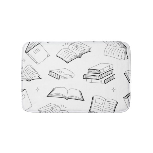 Boekenpatroon Badmat (Voorkant)