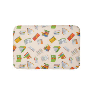 Boekenpatroon Badmat