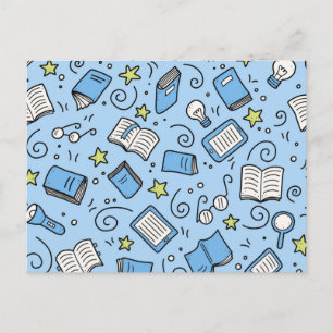 Boekenpatroon Briefkaart
