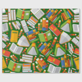 Boekenpatroon Cadeaupapier (Vlak)