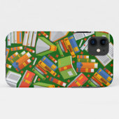 Boekenpatroon Case-Mate iPhone Case (Achterkant (horizontaal))