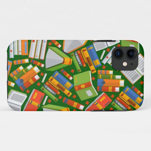 Boekenpatroon Case-Mate iPhone Case (Achterkant (horizontaal))