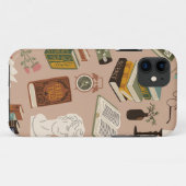 Boekenpatroon Case-Mate iPhone Case (Achterkant (horizontaal))
