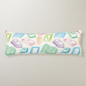 Boekenpatroon Lichaamskussen (Voorkant)