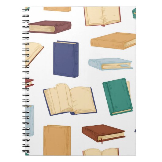 Boekenpatroon Notitieboek (Voorkant)