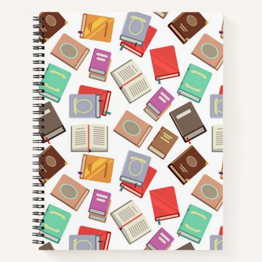 Boekenpatroon Notitieboek (Voorkant)