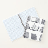 Boekenpatroon Notitieboek (Binnen)