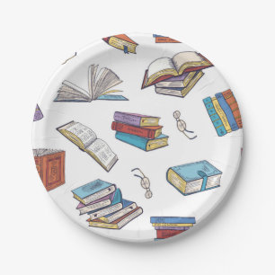 Boekenpatroon Papieren Bordje