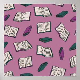 Boekenpatroon Poster