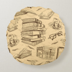 Boekenpatroon Rond Kussen