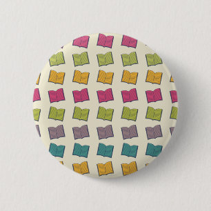 Boekenpatroon Ronde Button 5,7 Cm