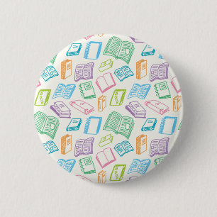Boekenpatroon Ronde Button 5,7 Cm