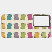 Boekenpatroon Samsung Galaxy Hoesje (Linkerkant)