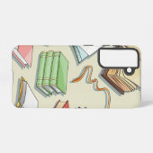 Boekenpatroon Samsung Galaxy Hoesje (Achterkant horizontaal)