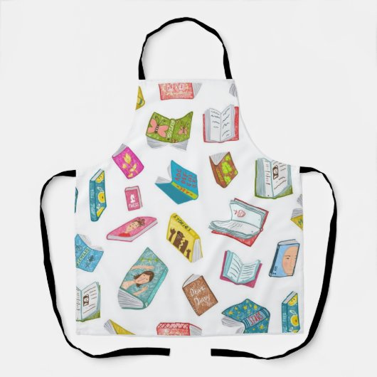 Boekenpatroon Schort (Voorkant)