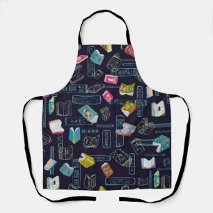 Boekenpatroon Schort