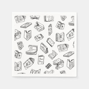 Boekenpatroon Servet