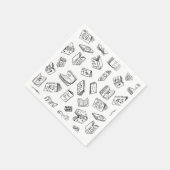 Boekenpatroon Servet (Hoek)