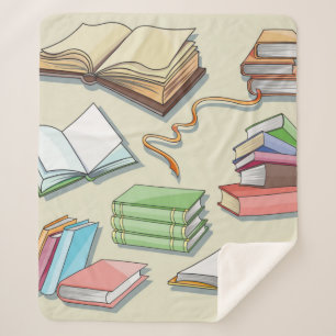 Boekenpatroon Sherpa Deken