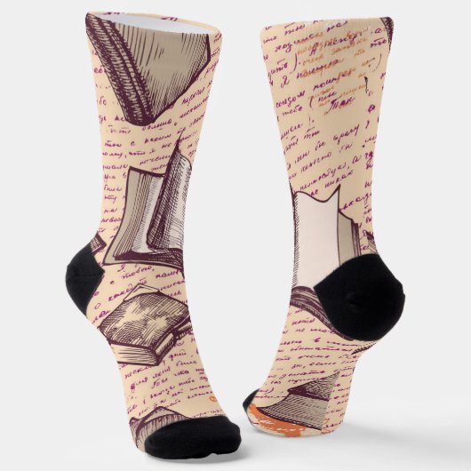 Boekenpatroon Sokken (Gebogen)