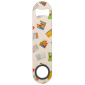 Boekenpatroon Speed Flessenopener (Achterkant)