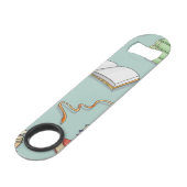 Boekenpatroon Speed Flessenopener (Achterkant Gekanteld)