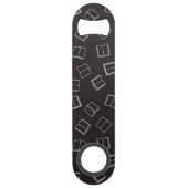 Boekenpatroon Speed Flessenopener (Achterkant)
