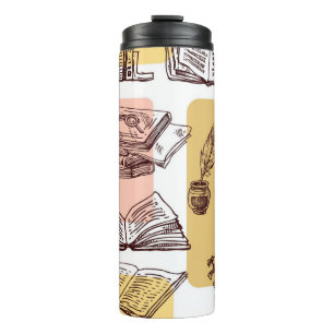 Boekenpatroon Thermosbeker
