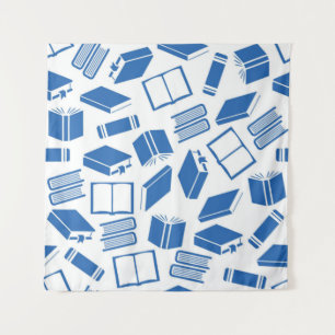Boekenpatroon Wandkleed