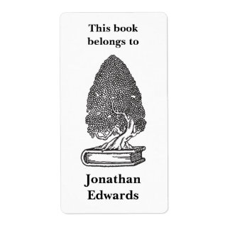boekenplaat ex-libris tree etiket