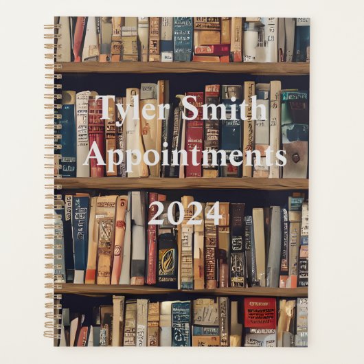 Boekenplank Dagelijkse Afspraken Planner (Voorkant)