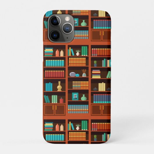 Boekenplank Illustratie  Case-Mate iPhone Case (Achterkant)