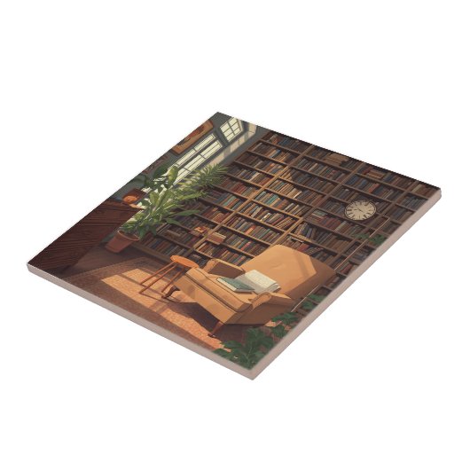 Boekenplank Tegeltje (Zijkant)