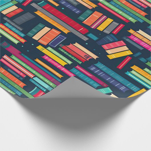 Boekenstapels Verpakkingspapier Cadeaupapier (Hoek)