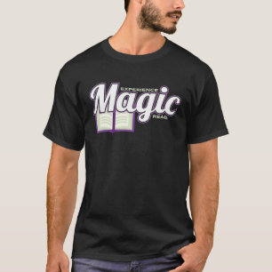 Boekenworm Ervaring Magic Lees Bibliothecaris T-shirt