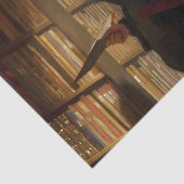 Boekenwurm Carl Spitzweg Art Tissuepapier (Detail)