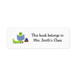 Boekenwurm Etiket