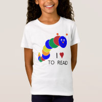 Boekenwurm Ik hou van lezen