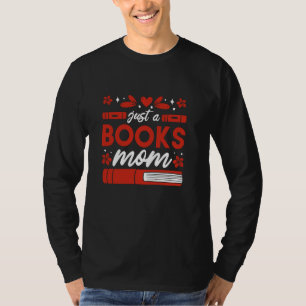 Boekenwurm Schrijver Bibliotheek Literatuur Gewoon T-shirt