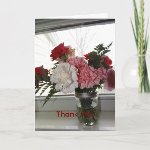 Boeket Anjer Bloemen Kaart