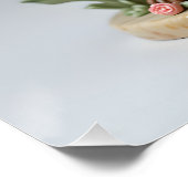 Boeket Beer beeldje Perfect Poster (Hoek)