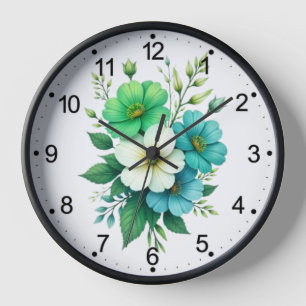 Boeket Blauwe Witte Bloemen-57453
