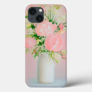 Boeket Bloemen Olie Schilderij iPhone Hoes