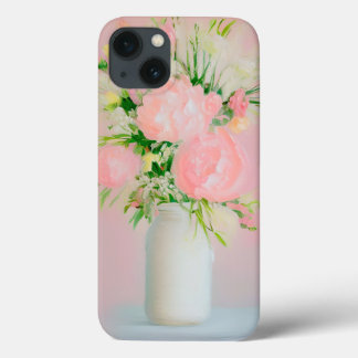 Boeket Bloemen Olie Schilderij iPhone Hoes