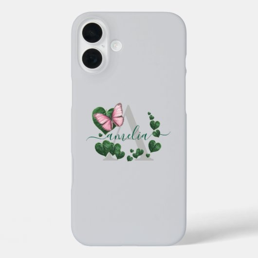 Boeket met hartvormige bladeren Case-Mate iPhone case (Achterkant)