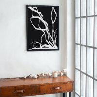Boeket Noir: Abstract Zwart & Wit