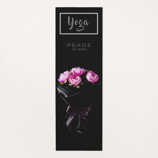 Boeket Peony - Yoga Mat (Voorkant)