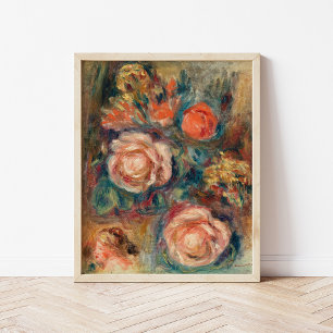 Boeket Rozen   Renoir Poster