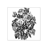Boeket Rozen | Rubberstempel (Afrduk)